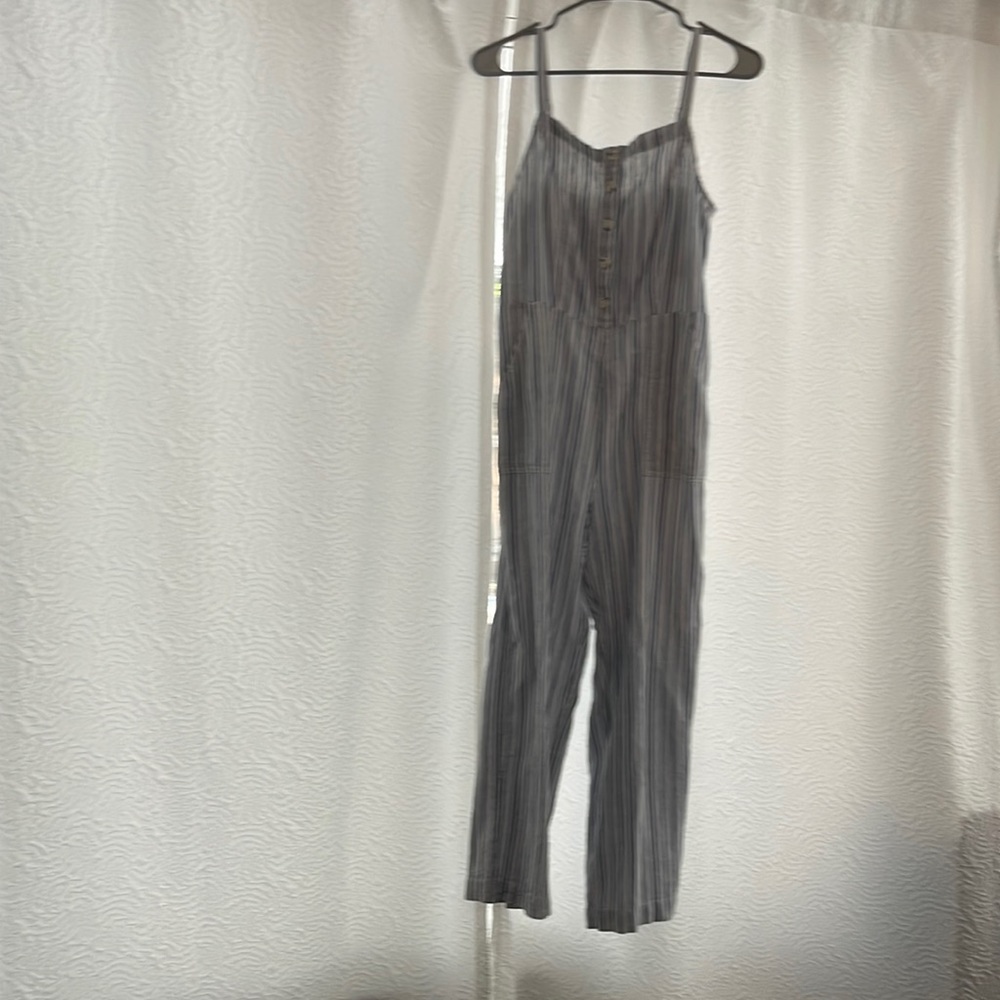 Womens striped pant romper